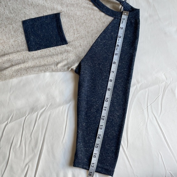 Linen-blend raglan tee - Picture 4 of 7